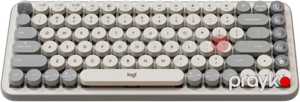 Logitech POP Keys Mechanical Wireless Keyboard with Customizable Emoji — Periferik cihazlar, Bakı (3)