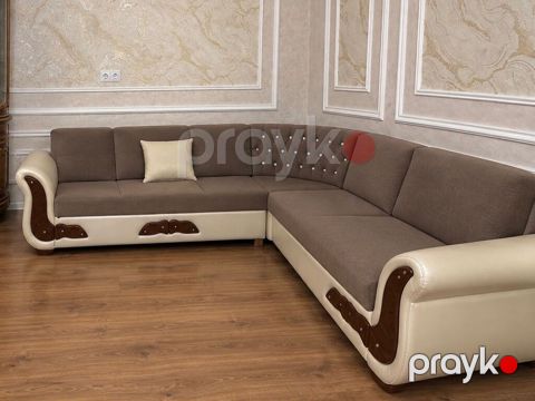Künc divan, İşlənmiş, Bazalı, Parça, Çatdırılma yoxdur — Bakı
