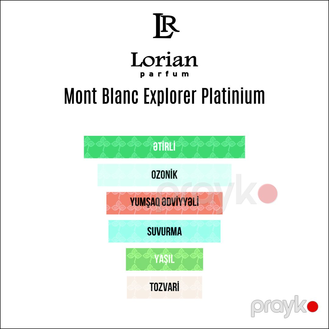 Lorian Parfum Explorer Platinum kişilər üçün ətir suyu 30 ml — Mallar, Bakı (2)