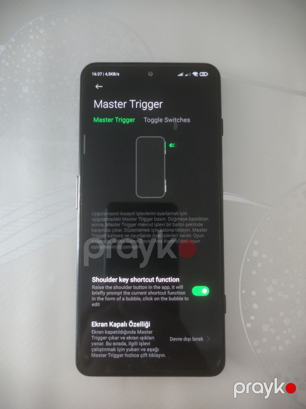 Xiaomi Black Shark 4, 128 GB, rəng - Qara, Düyməli, Sensor, Barmaq izi — Xiaomi, Bakı (7)