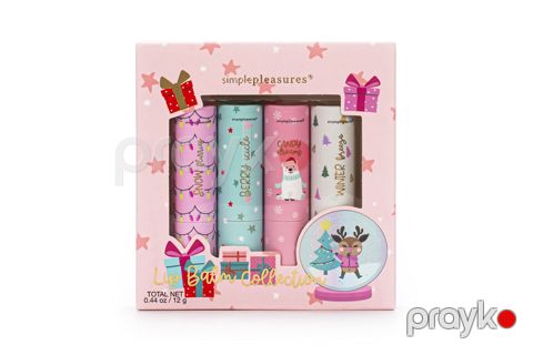 Dodaq üçün balzam dəsti Simple Pleasures 5552, 4х3 q — Bakı
