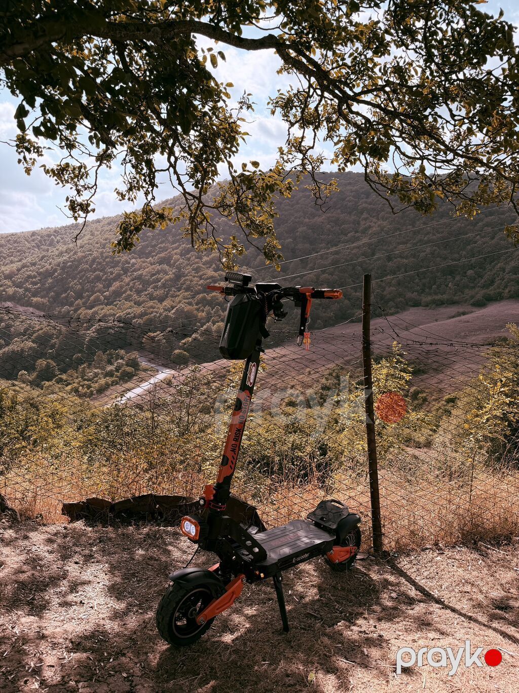 Yeni Elektrik samokat 10", 1000 Vt, 45 km/s — Skuterlər, Bakı (2)