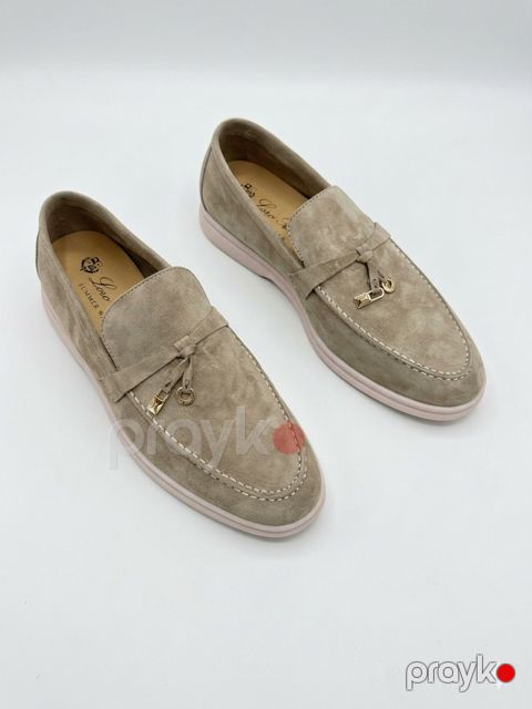 Slipon No brand 38 Bej Nubuk — Bakı