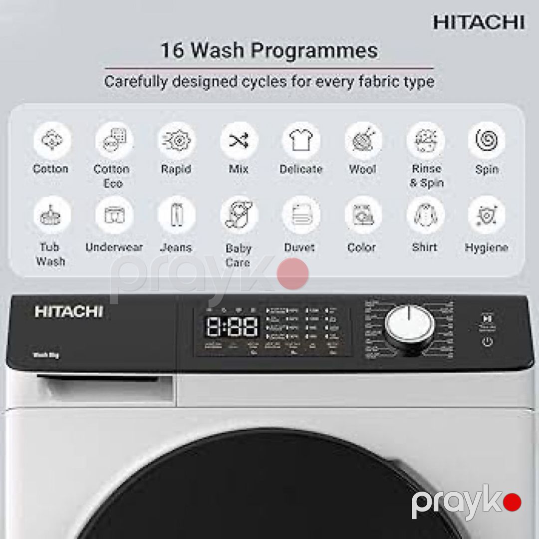 Paltaryuyan Hitachi BD-802 Hvow C-D 8kg — Ev texnikası, Bakı (3)