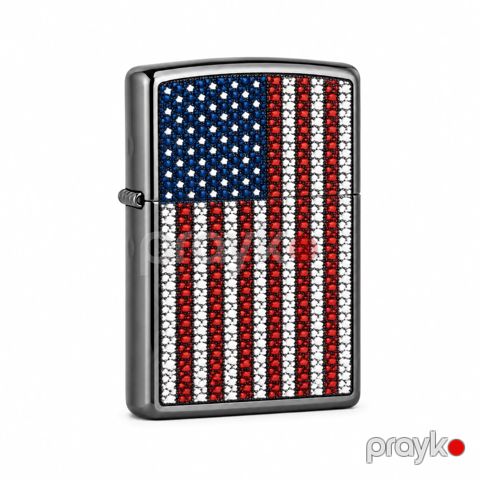 Alışqan Zippo, latun, rəngbərəng — Bakı