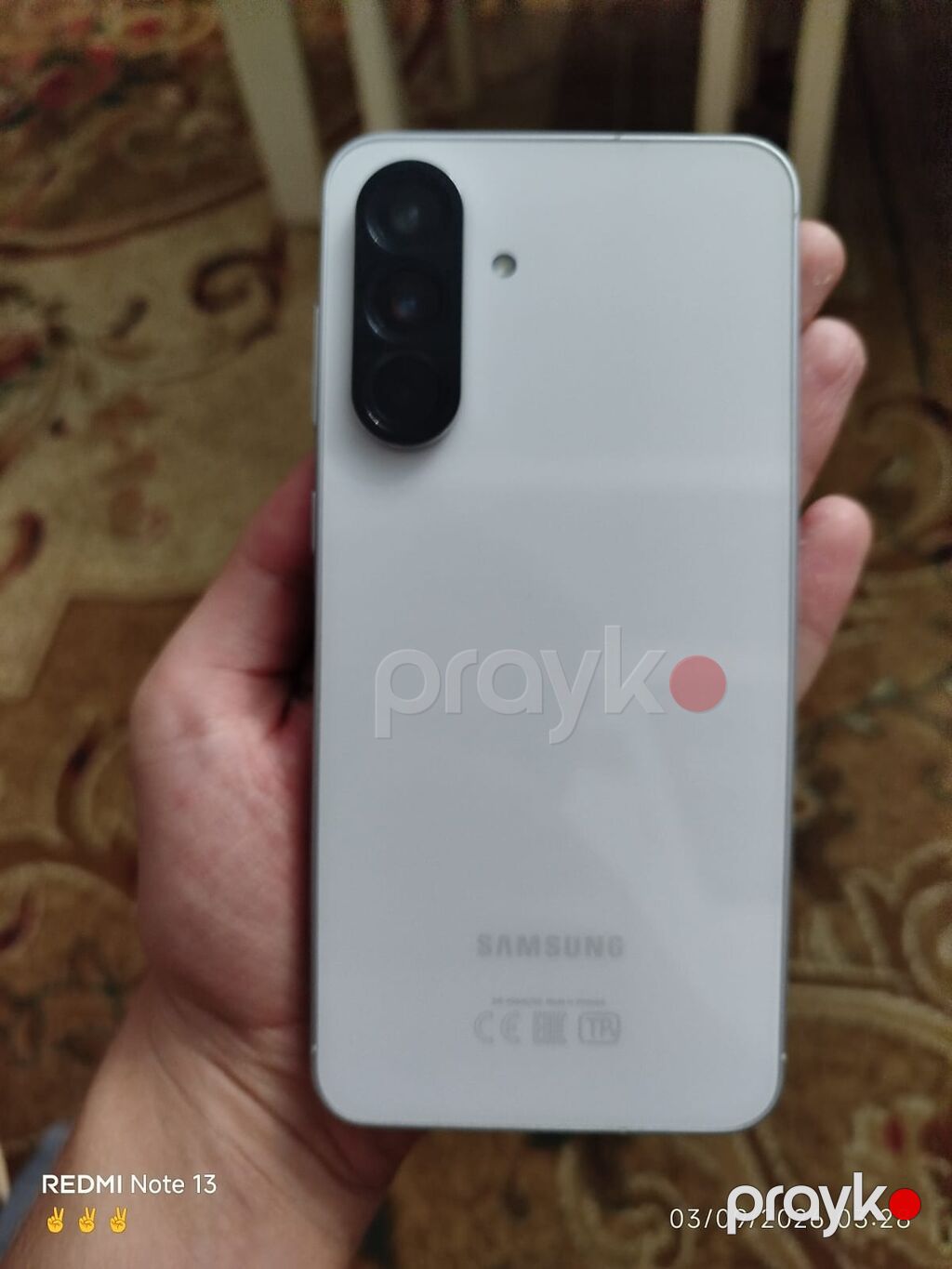 Samsung Galaxy A56 5G, 256 GB, rəng - Ağ — Samsung, Zaqatala (5)