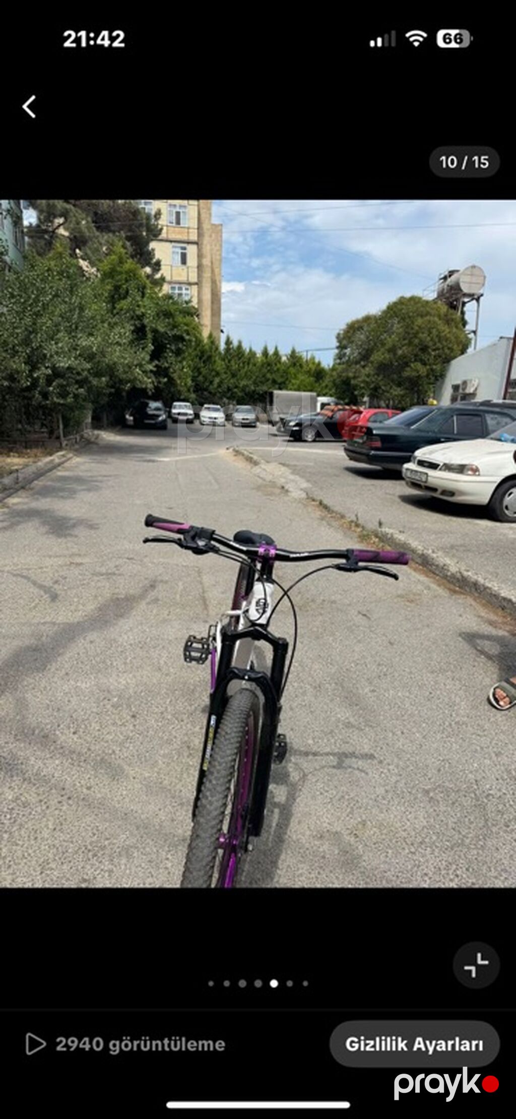 Dulun dağ velosipedi endirim olacaq - Rəng: ağ-qara çərçivə — Dağ velosipedləri, Digah (6)