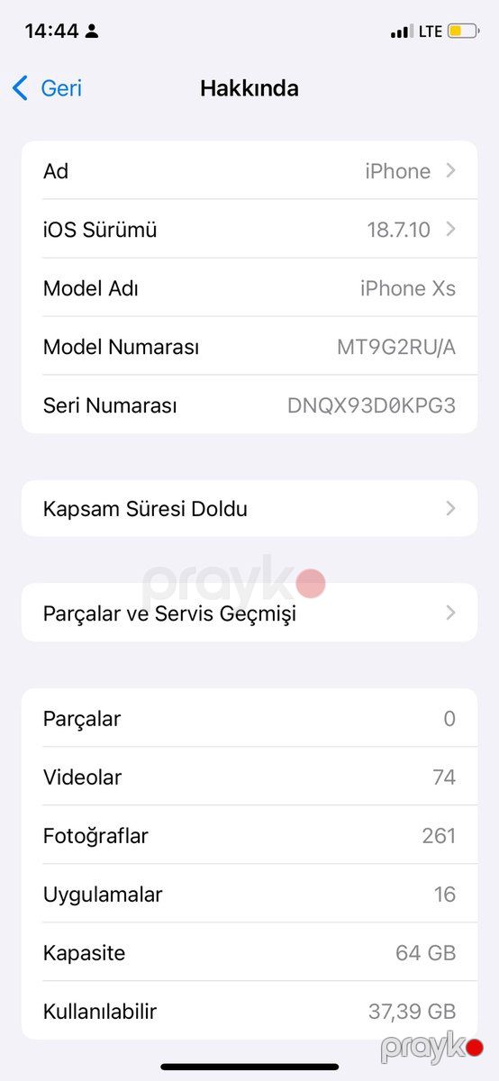 Apple iPhone XS Gold 64GB/4GB — Smartfonlar, Quba (3)