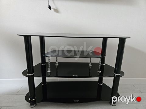3 mərtəbəli televizor altlığı satılır, yenidir az istifadə edilib TV — Bakı