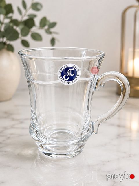 Fincan JT glass, 200 ml, şüşə, şəffaf — Bakı