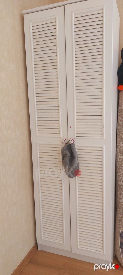 İşlənmiş, 2 qapılı, Ağ, Açılan, Düz dolab — Sumqayıt