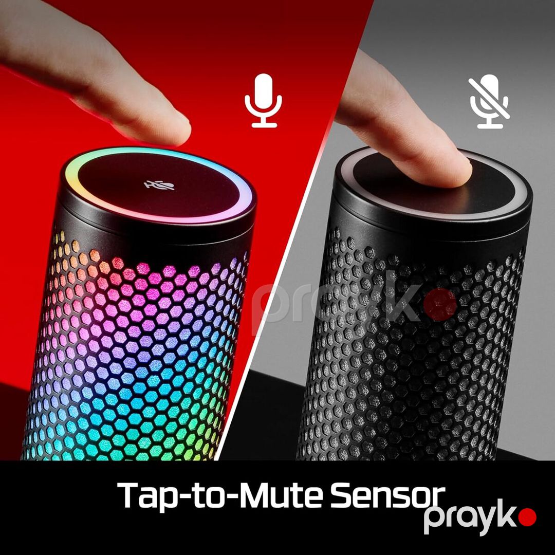 Mikrofon RGB HyperX Quadcast 2 S Gaming (9A273AA) — Səs texnikası, Bakı (8)