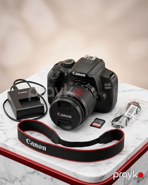 Salam. Şəxsi Canon 1200D fotokameramı satıram. ​Adapteri, kabeli, 32 — Saray
