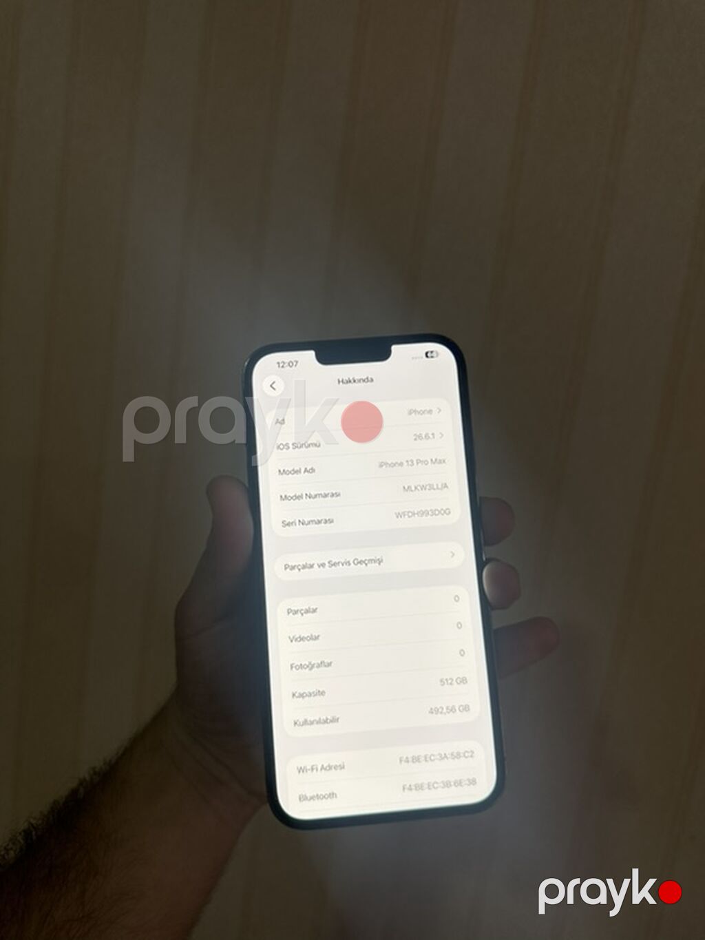 IPhone 13 Pro Max, 512 GB, Gümüşü — Apple iPhone, Bakı (2)