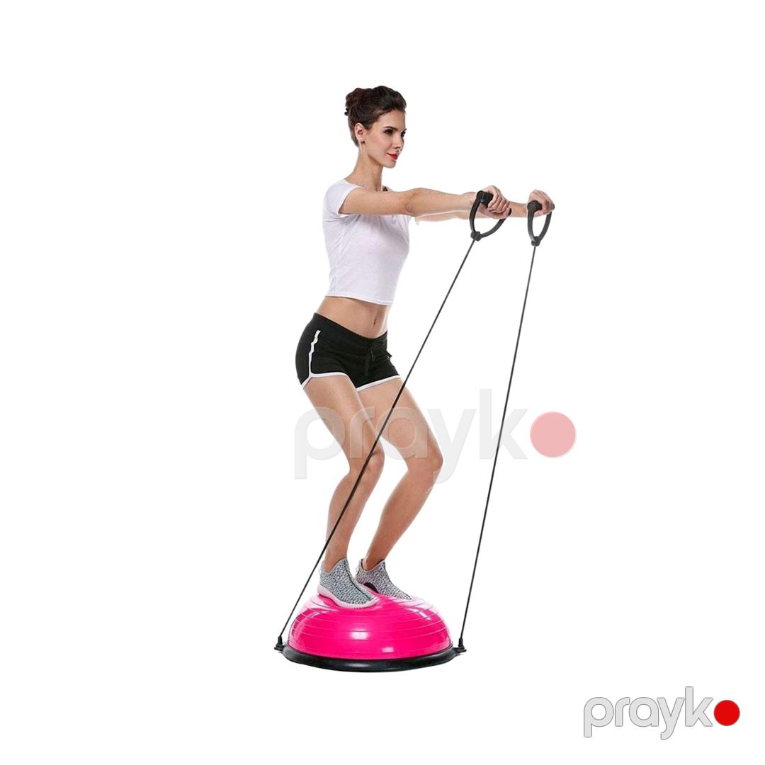 Balanslayıcı yarımkürə Gymnic 1618/1, 46 см, çəhrayı — Mallar, Bakı (3)