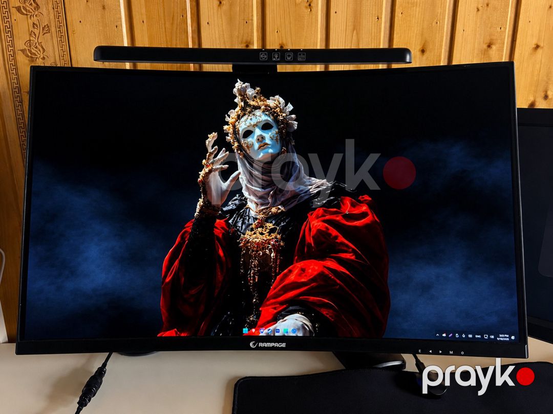 Monitor rampage prıme PR27R165QC QHD 2560x1440 165hz — Kompüterlər və noutbuklar, Bakı (7)