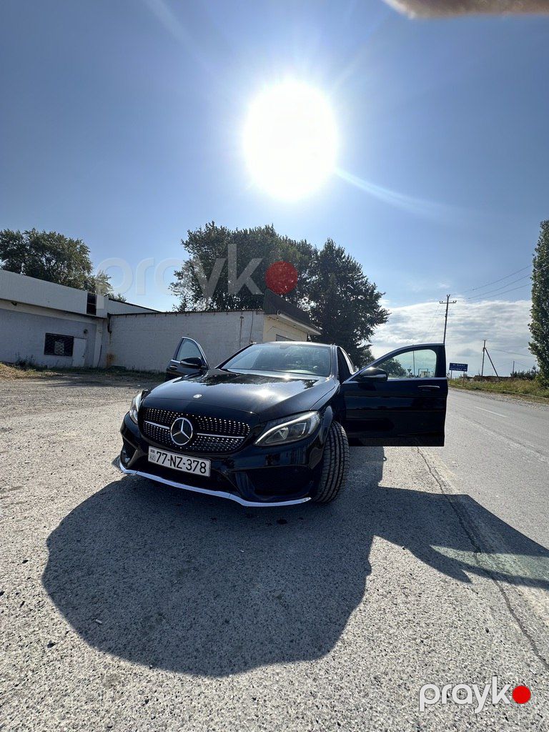 Mercedes C 300, 2.0 L, 2015 il, 193 000 km — Avtomobillər, Bakı (2)