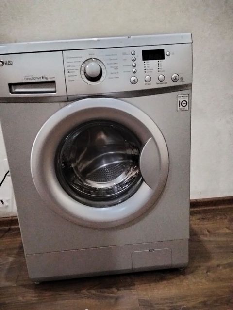 Paltaryuyan maşın LG, 6 kq, İşlənmiş, Avtomat, Qurutmasız — Bakı