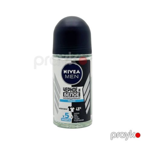 Antiperspirant diyircək Nivea Ağ və Qara Görünməz 50 ml — Bakı