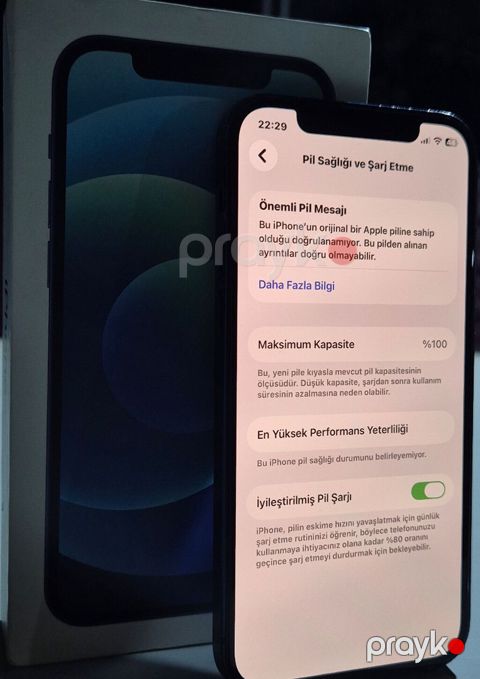 IPhone 12, 128 GB, Göy — Ağdam