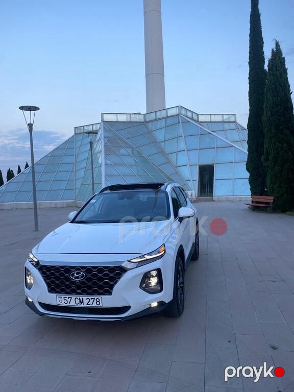 Hyundai Santa Fe, 2.0 L, 2020 il, 105 000 km — Avtomobillər, Gəncə (3)