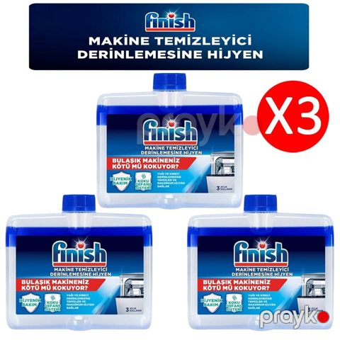 Qabyuyan maşın üçün təmizləyici vasitə Finish, 250 ml, 3 əd — Bakı