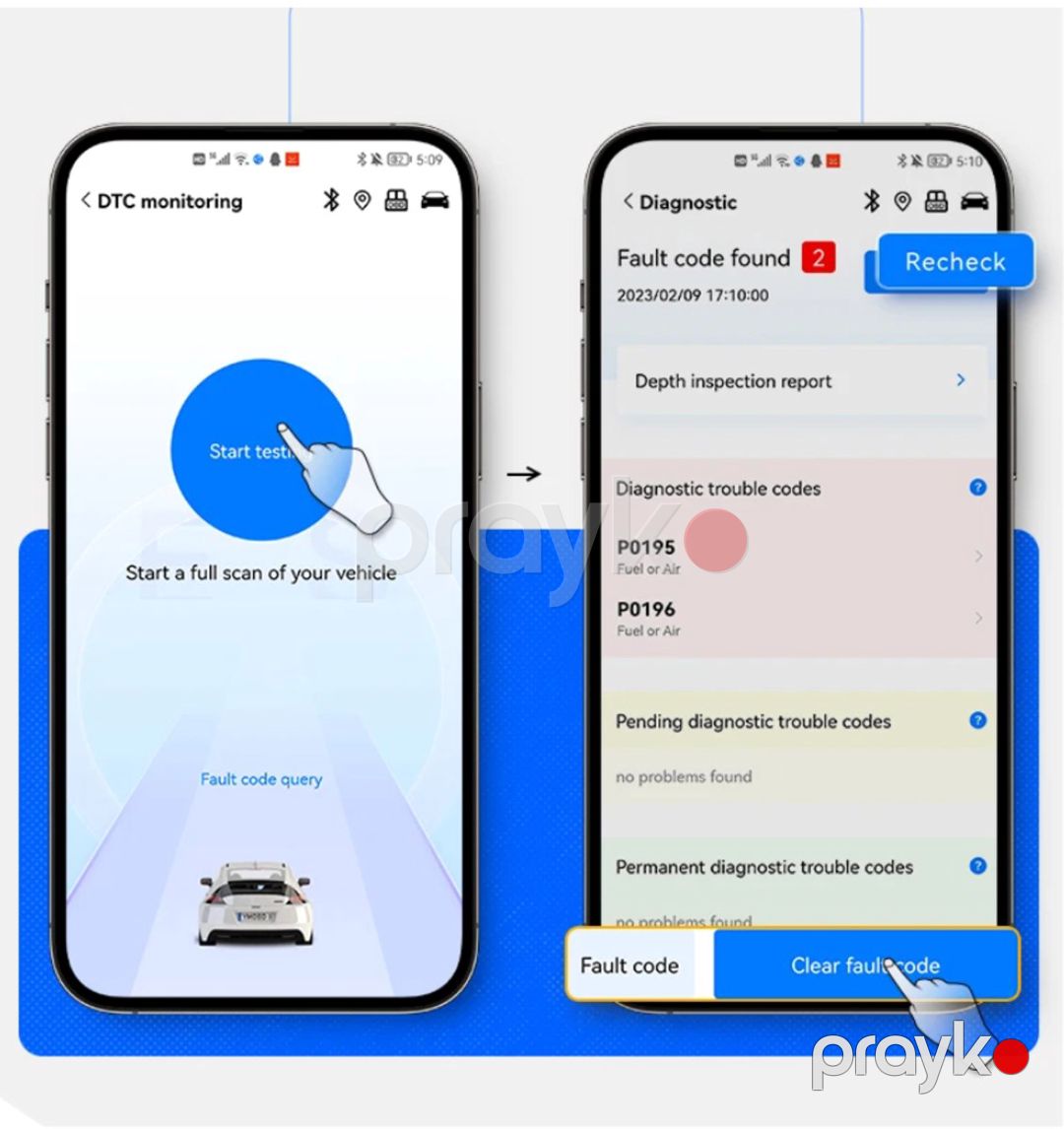 Diaqnostika cihazı "OBD2 WIFI/Bluetooth" — Ehtiyat hissələri və aksesuarlar, Bakı (5)