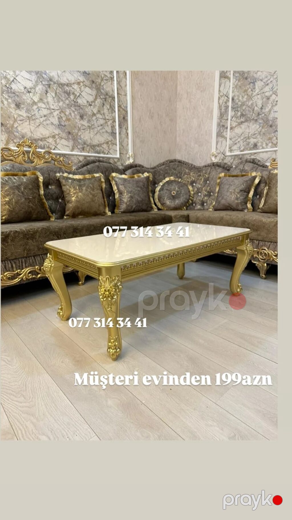 XMD Mebel – Yemək masası və stul dəsti - Masa ölçüsü: 1×2 m - Qiymət — Masalar və stullar, Bakı (4)