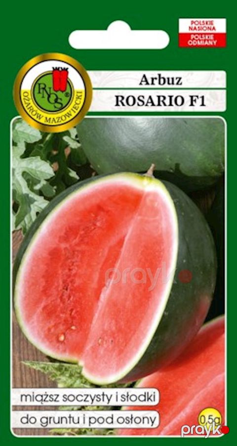 Giləmeyvə toxumları Pnos Qarpız Rosario 0.5 q — Bakı