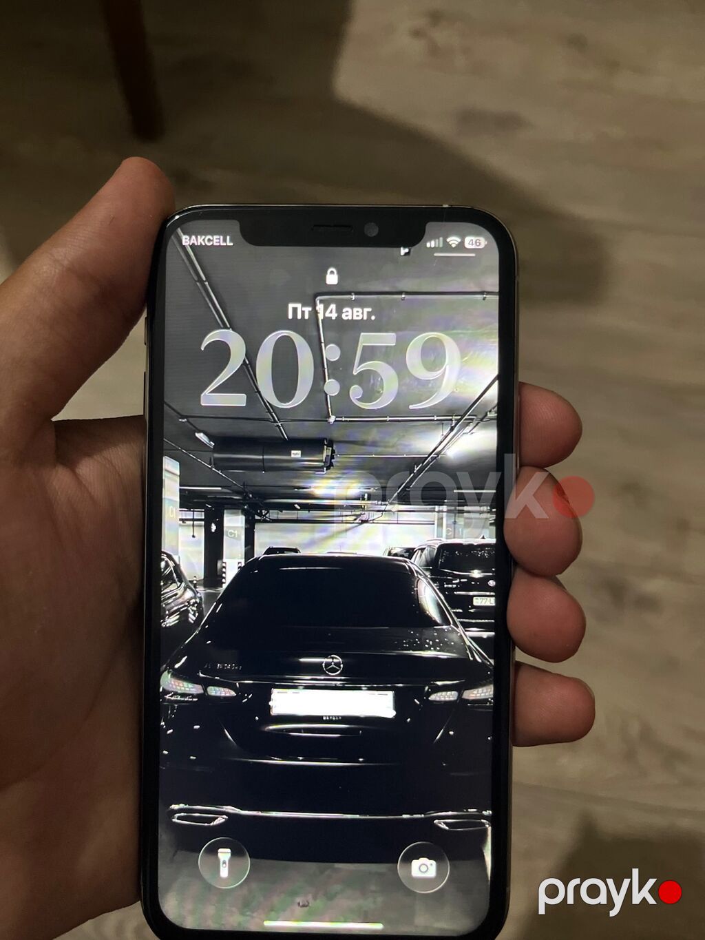 IPhone 11 Pro, Yaşıl, Qırıq — Apple iPhone, Sumqayıt (2)