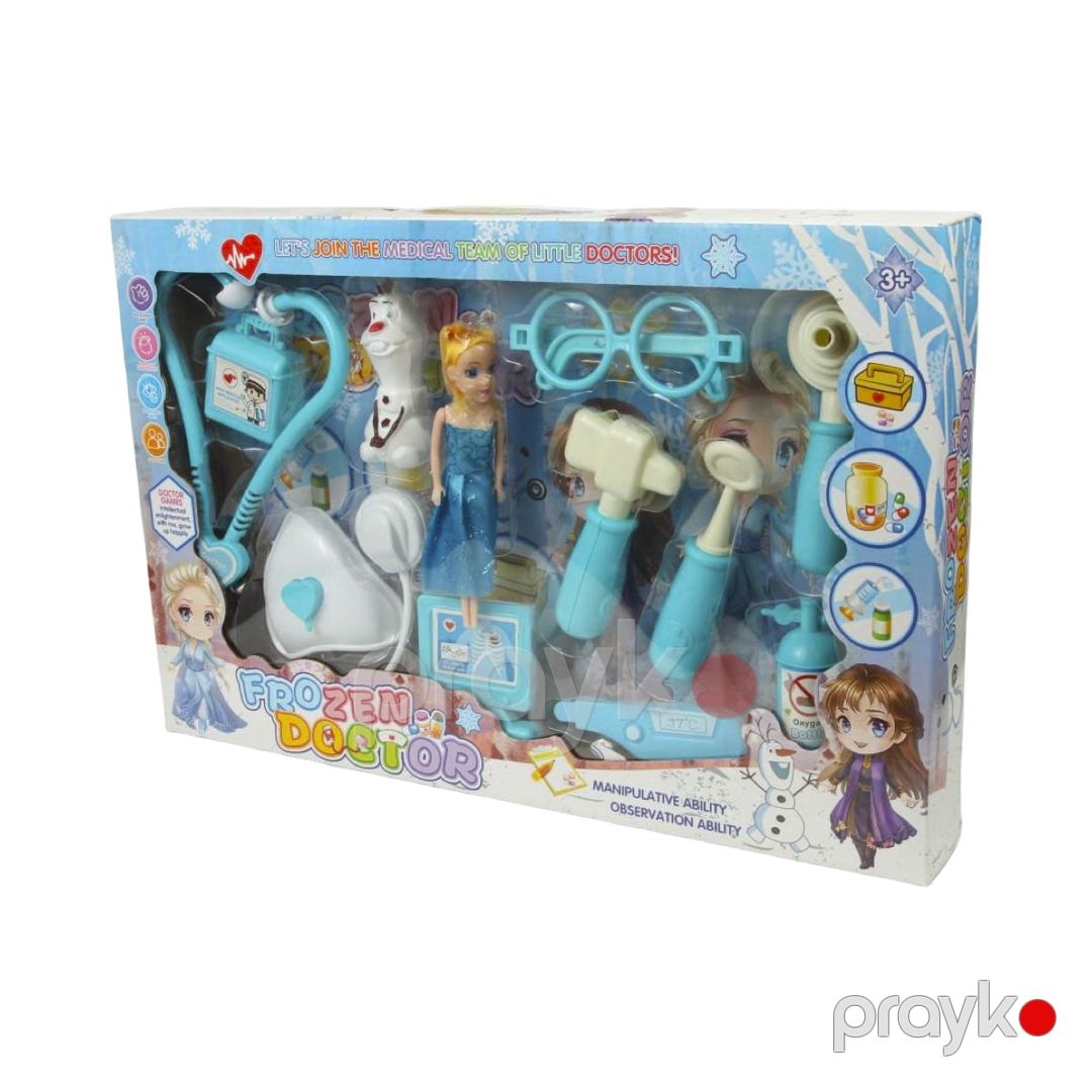 Oyun dəsti Həkim oyunu Frozen Doctor, 3+ yaş, 10 əşya — Mallar, Bakı (2)