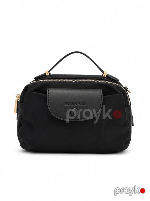 Kross-bodi çanta Silver & Polo, SP1223-M206, Qara, Parça, 25.5 sm — Bakı