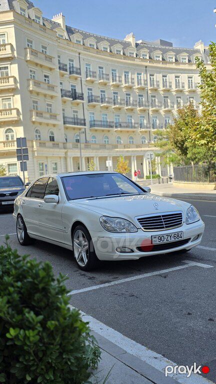 Mercedes S 350, 3.7 L, 2004 il, 360 000 km — Avtomobillər, Bakı (7)
