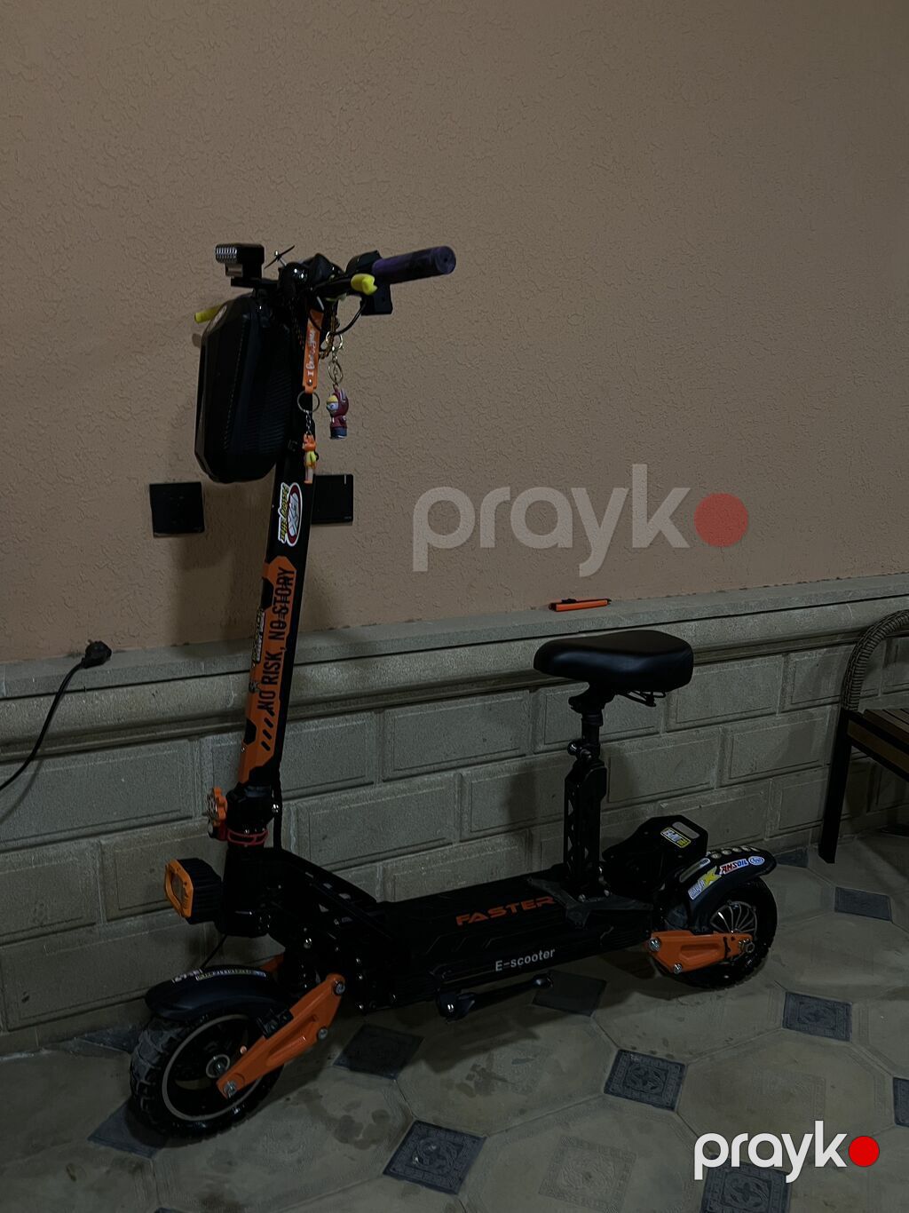 Yeni Elektrik samokat 10", 1000 Vt, 45 km/s — Skuterlər, Bakı (6)