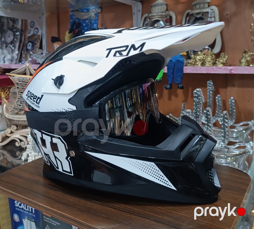 TRM Kros Kaskalar 75-azn “Speed Racing” off-road/dirt bike kaskı + — Motosiklet geyimi, Bakı (4)