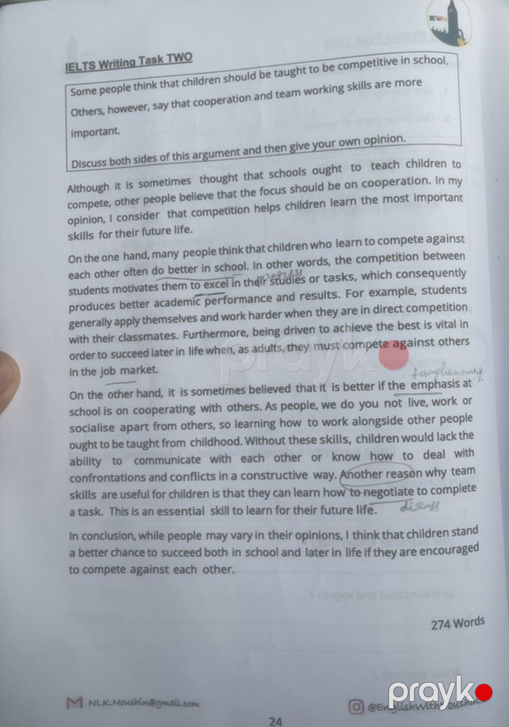 Ielts Writing Task 2 nümunələri İçəridə həm Ielts Academic, həm də — Kitablar, Bakı (3)