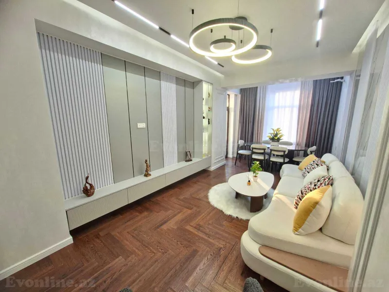Satılır 3 otaqlı Mənzil Yeni tikili 102 m² Bakı, Nərimanov r., Bakmil m — Bakı