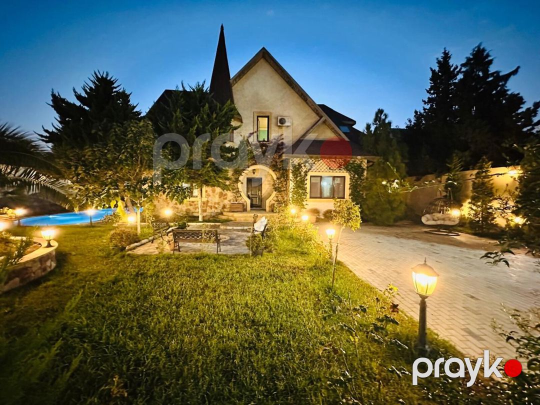 İcarəyə verilir 4 otaqlı həyət evi/bağ evi 250 m² — Ev, villa, Bakı (8)