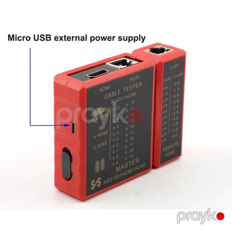 Multifunctional HDMI-Compatible HD Tester Network Cable RJ45 — Şəbəkə və server avadanlığı, Bakı (3)