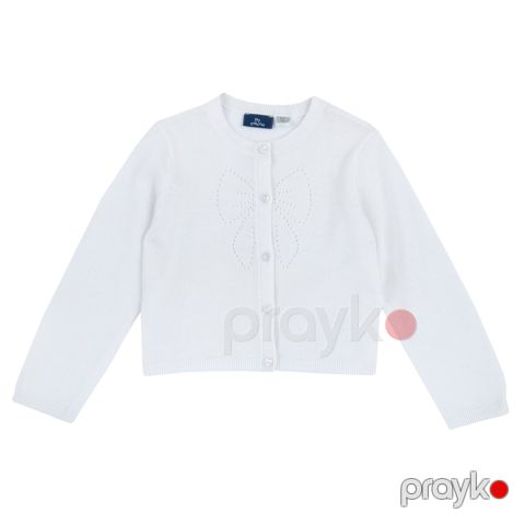 Qızlar üçün kardiqan Chicco 9011780000000-33, ağ, pambıq, ölçü 7 yaş — Bakı