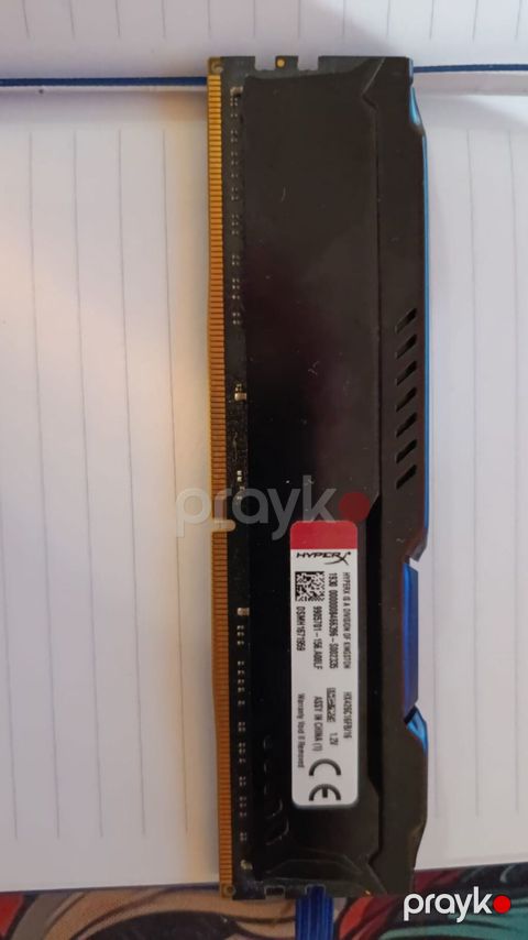 Operativ yaddaş (RAM) HyperX, 16 GB, 2666 Mhz, DDR4, PC üçün, İşlənmiş — Bakı