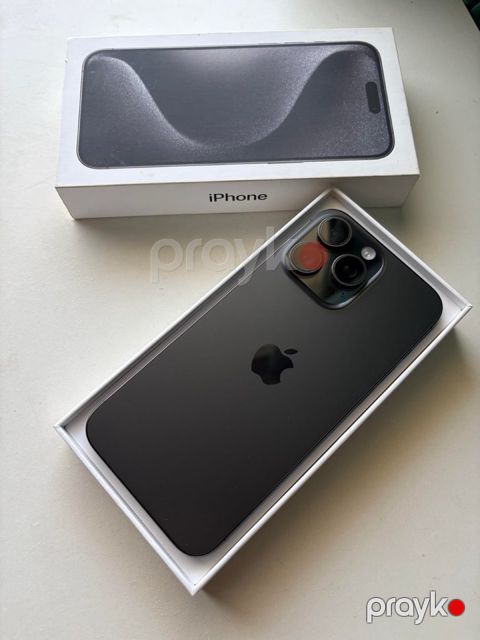 Apple iPhone 15 Pro Max Black Titanium 256GB/8GB — Bakı