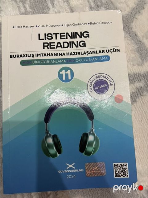 İngilis dili 11-ci sinif, 2024 il — Digah