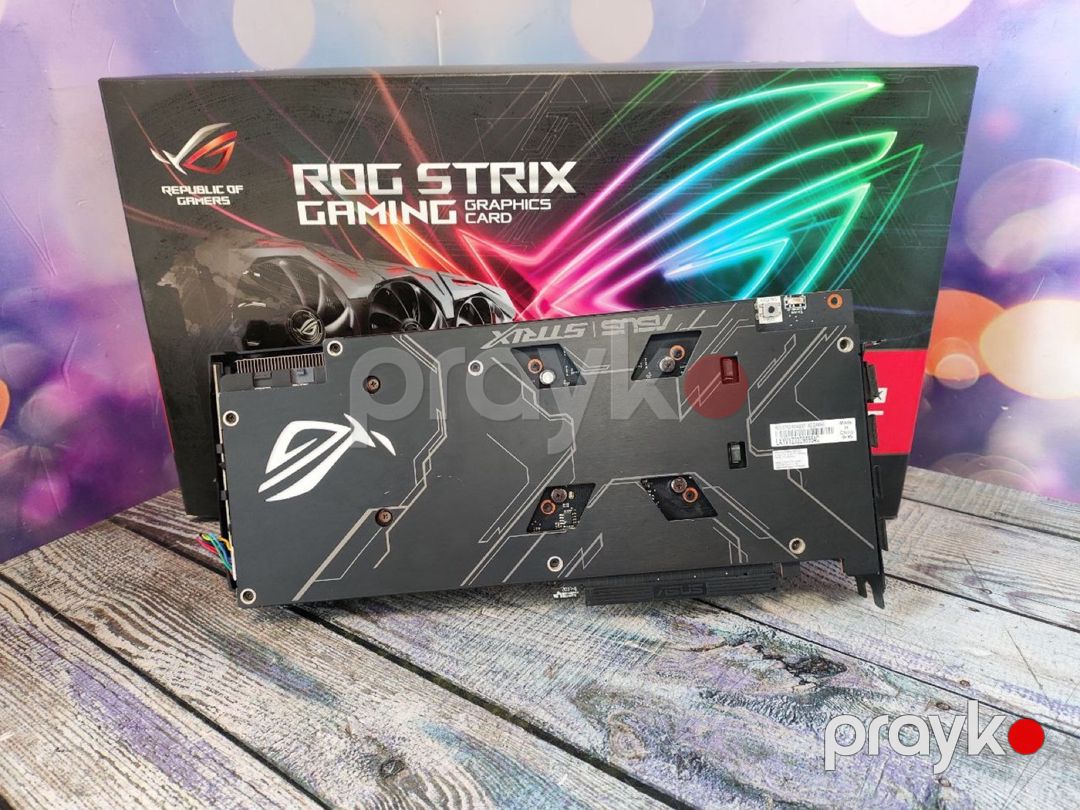 Video kart Asus RX 5600XT Rog Strix 6GB — Kompüterlər və noutbuklar, Bakı (2)