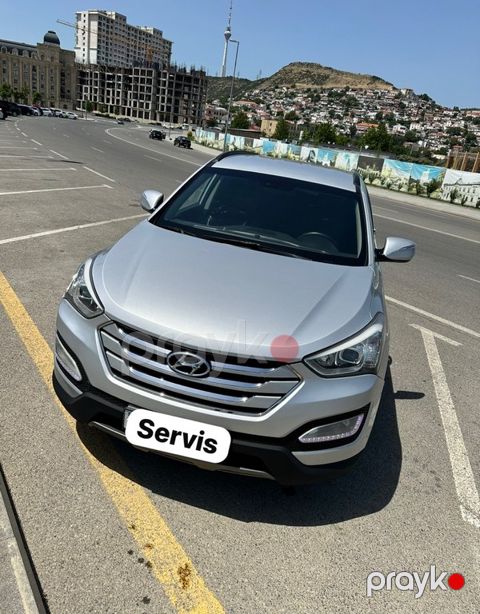 Hyundai Santa Fe, 2.4 L, 2013 il, 252 000 km — Bakı
