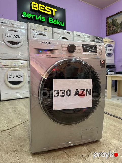 Samsung paltaryuyan maşın - Ön yükləməli, geniş qapılı dizayn — Bakı