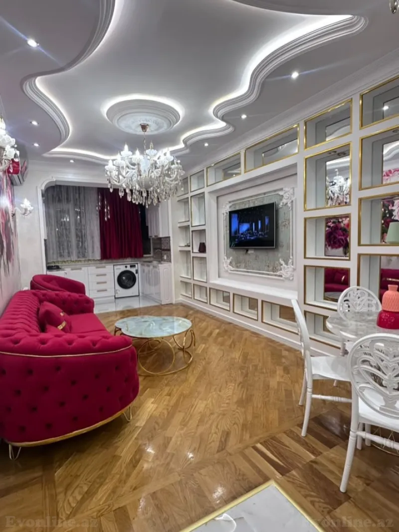 Satılır 2 otaqlı Mənzil Yeni tikili 55 m² Bakı, Xətai r., Həzi Aslanov m — Bakı