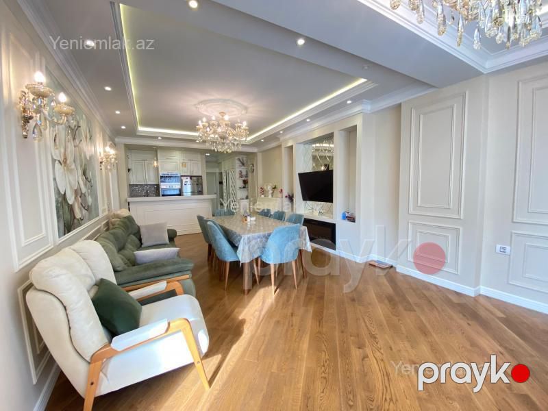 Satılır 3 otaqlı Bina evi menzil (Yeni tikili), 116 m², Nizami rayonu — Mənzil, Bakı (5)