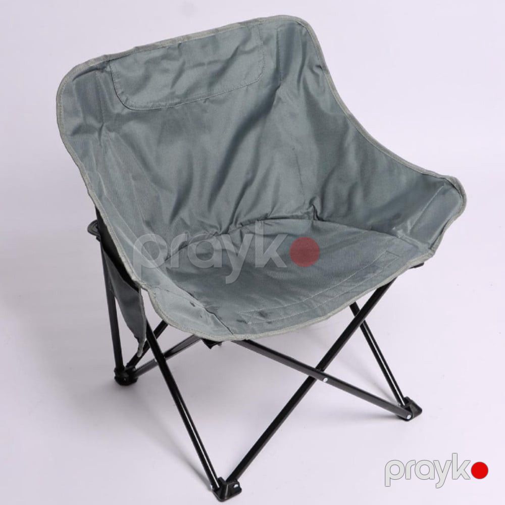 Kempinq üçün qatlanan stul prm_o113, boz — Mallar, Bakı (2)