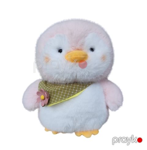 Yumşaq oyuncaq Pinqvin, peluş, açıq çəhrayı, 25 sm — Bakı